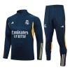 Real Madrid Trenings Collegegenser 2023-24 Kvart-Zip Navy